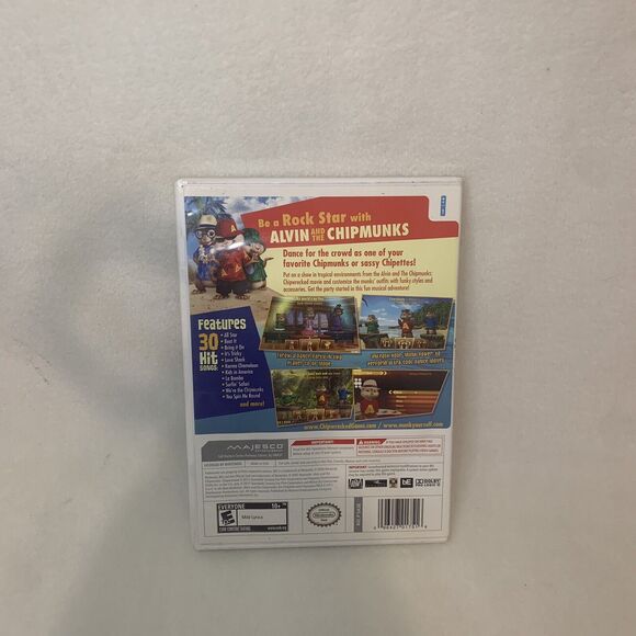 Alvin and the Chipmunks: Chipwrecked (Nintendo Wii, 2011)‎ Complete - Picture 7 of 7